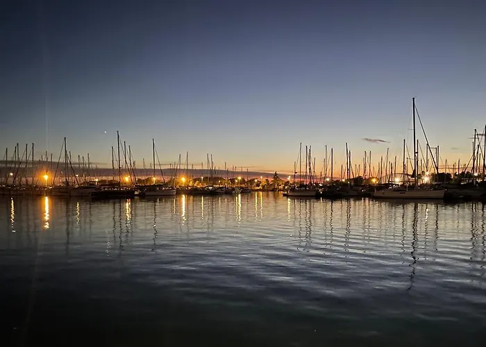 アパート - Les Pieds Dans L'eau Agreable En Toutes Saisons 4 Couchages - Climatisation - Parking Prive - Piscine Sur - Vue Magnifique Et Rare - Situation Optimum - Les Argonautes - Ile Des Pecheurs - Cap D'agde アグド