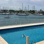 - Les Pieds Dans L'eau En Toutes Saisons 4 Couchages - Climatisation - Parking Privé - Piscine Sur - Vue Magnifique Et Rare - Situation Optimum - Les Argonautes - Ile Des Pêcheurs - Cap D'agde Agde