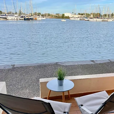 Apartman - Les Pieds Dans L'eau Agreable En Toutes Saisons 4 Couchages - Climatisation - Parking Prive - Piscine Sur - Vue Magnifique Et Rare - Situation Optimum - Les Argonautes - Ile Des Pecheurs - Cap D'agde Agde